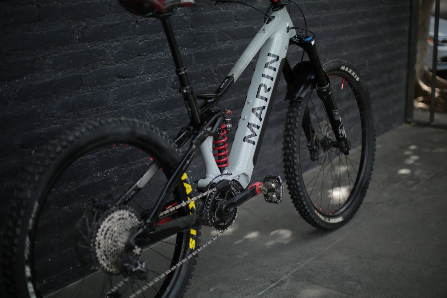 Bicicleta de Montaña Asistida Doble Suspensión Marin Alpine Trail E2 27.5/29" Talla L (2021) Seminueva