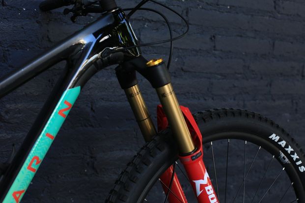 Bicicleta de Montaña Doble Supensión Marin Bikes Rift Zone Carbon 29" Talla Mediana Seminueva