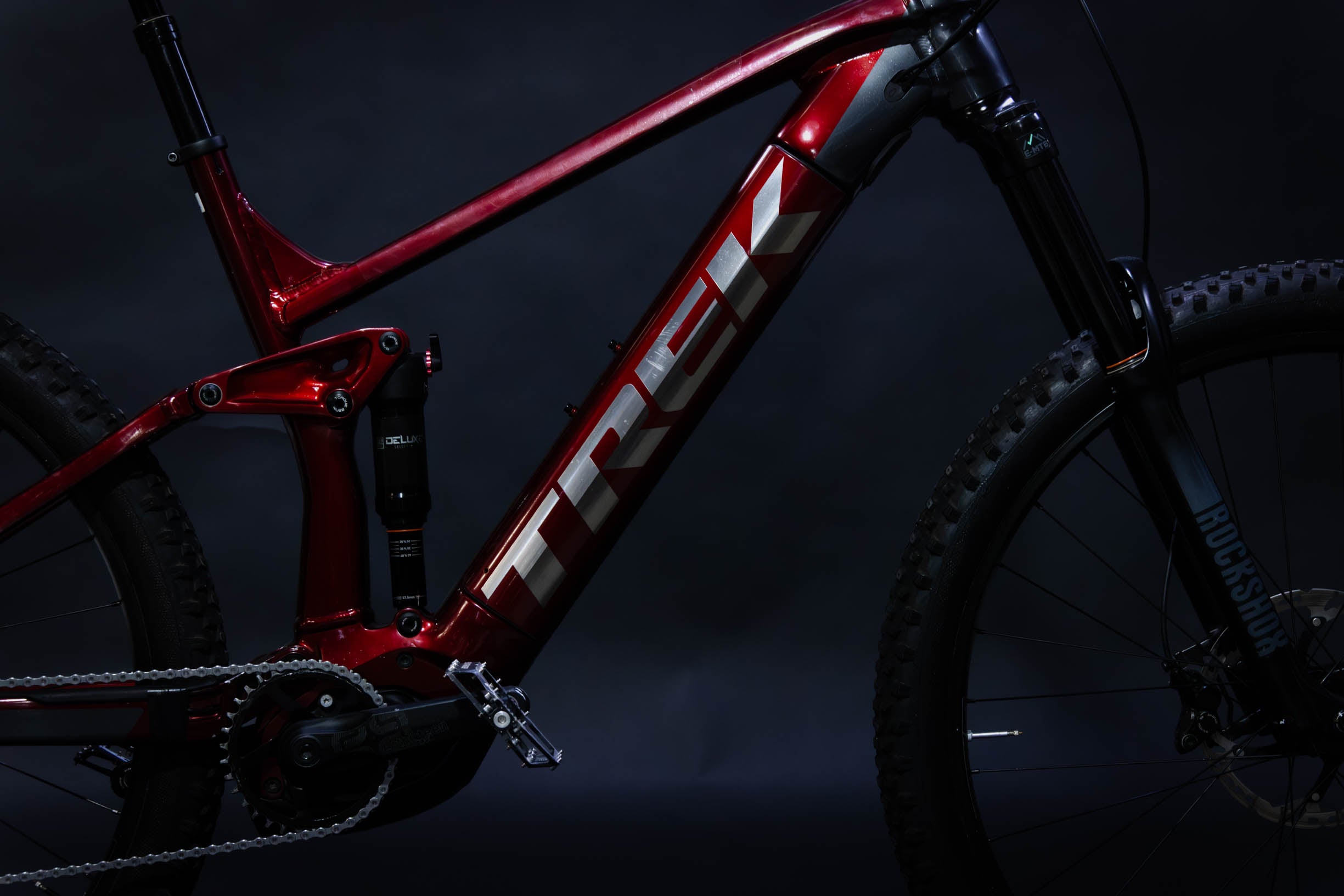 Bicicleta De Montaña Asistida Doble Suspension Trek Rail 5 29" Talla Extra Large (2022) Seminueva