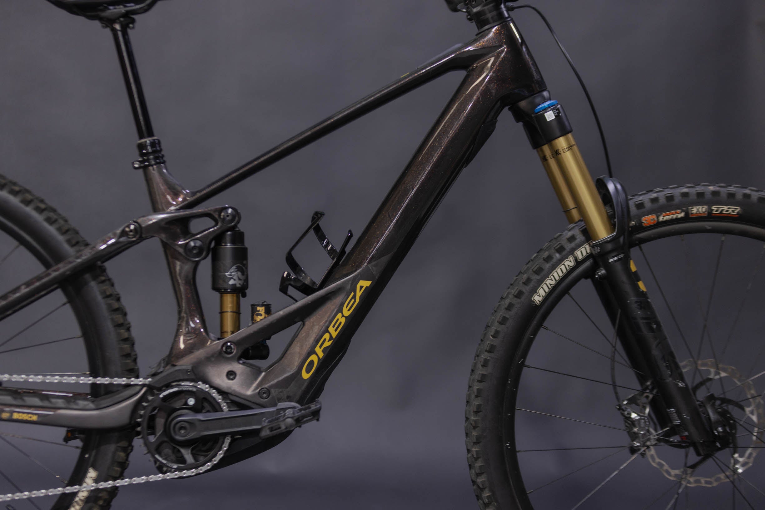 Bicicleta de Montaña Asistida Doble Suspensión Orbea Wild E 29" Talla Medium (2023) Seminueva