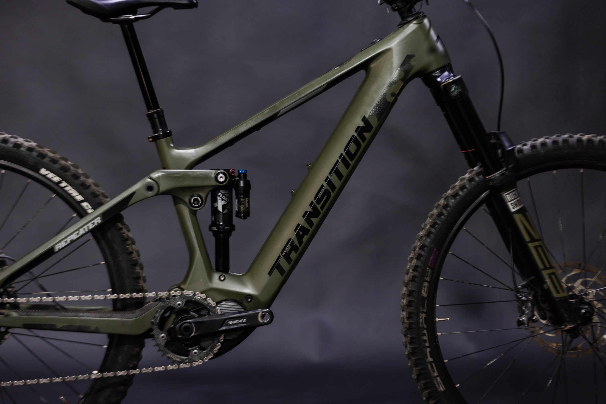 Bicicleta De Montaña Asistida Doble Suspension Transition Repeater 29" Talla Medium (2022) Seminueva