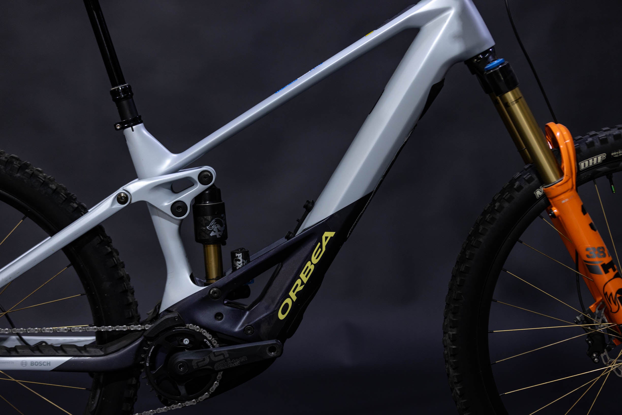 Bicicleta de Montaña Asistida Doble Suspensión Orbea Wild E 29" Talla Large (2025) Seminueva