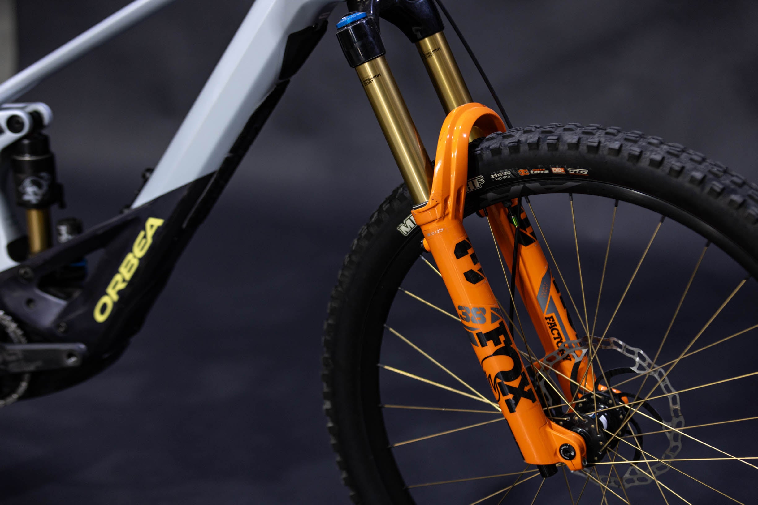Bicicleta de Montaña Asistida Doble Suspensión Orbea Wild E 29" Talla Large (2025) Seminueva