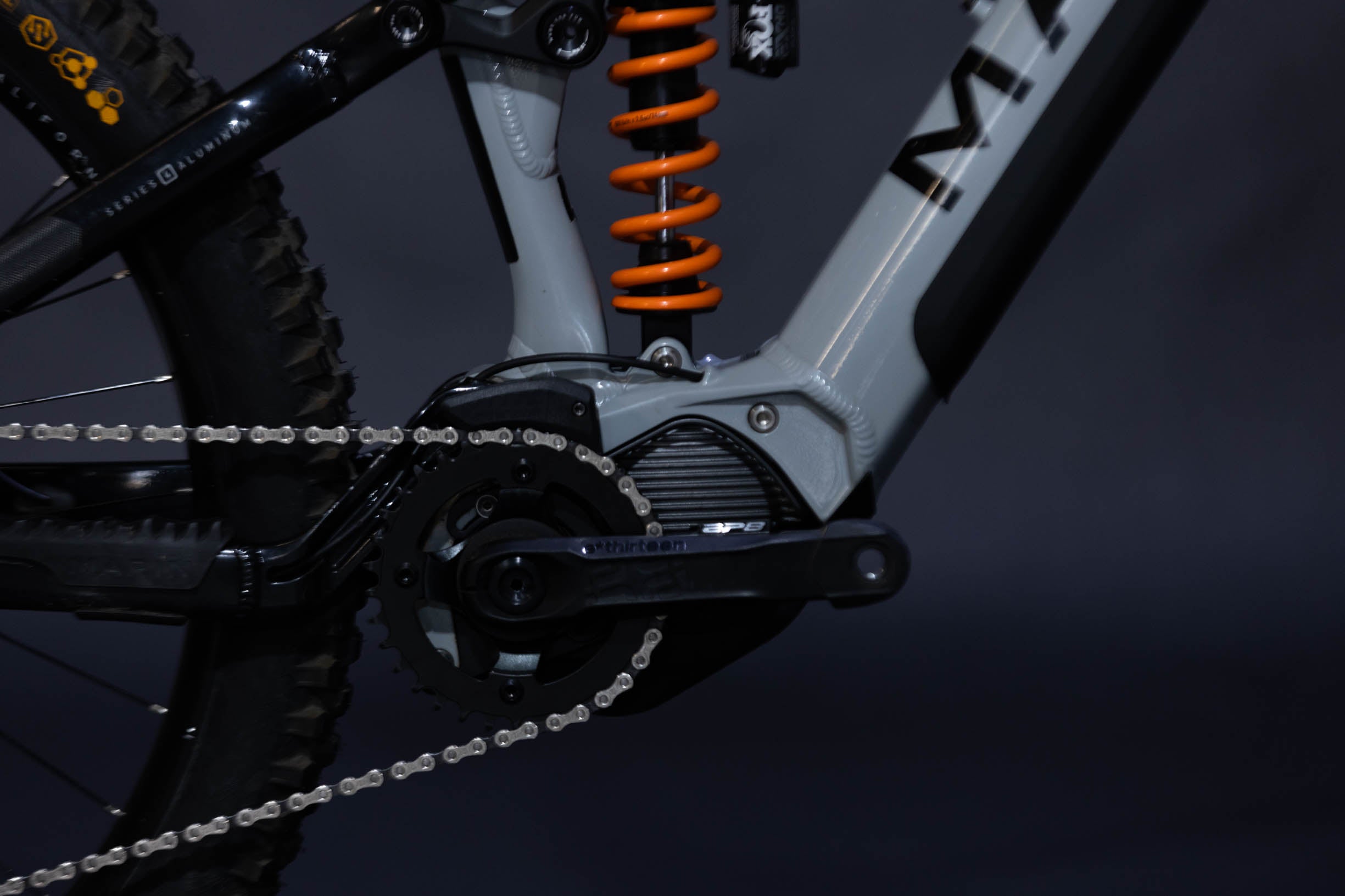 Bicicleta de Montaña Asistida Doble Suspensión Marin Alpine Trail E2 29" Talla Large (2022) Seminueva