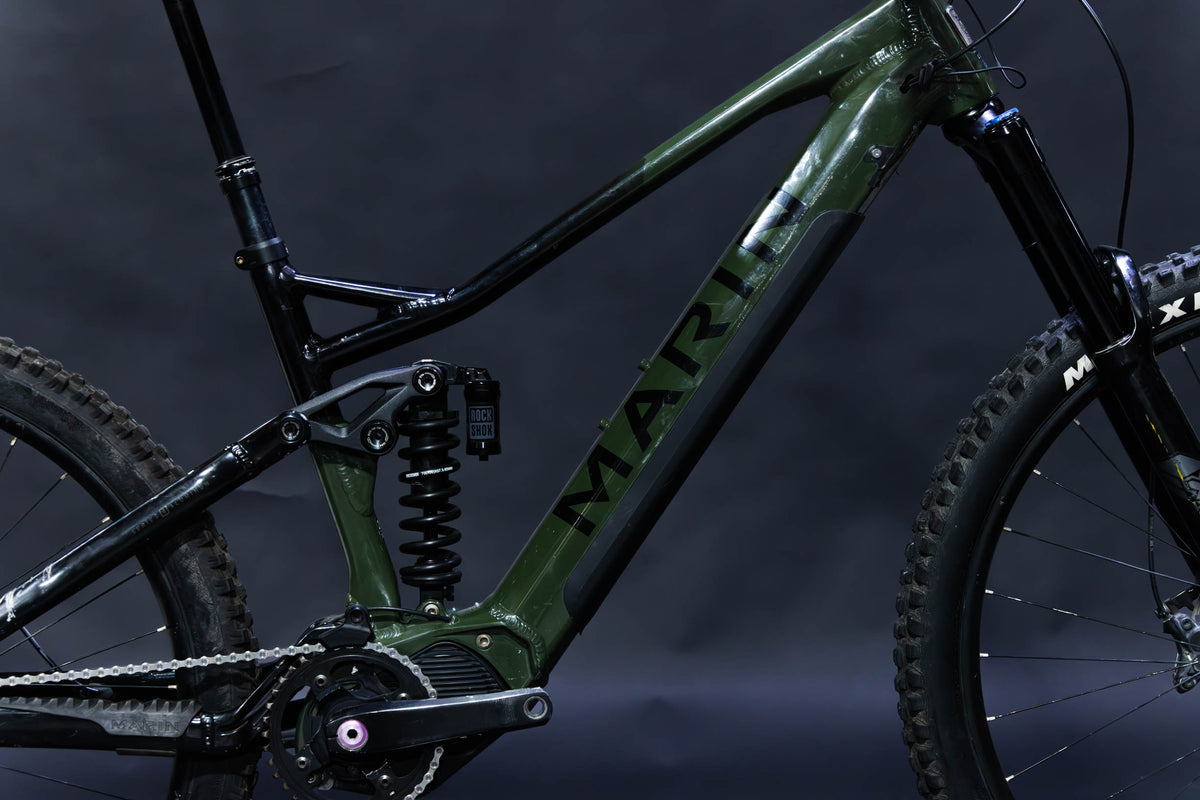 Bicicleta de Montaña Asistida Doble Suspensión Marin Alpine Trail E1 29" (2023) Seminueva