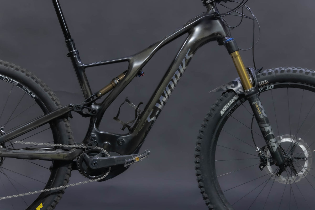 Bicicleta de Montaña Asistida Doble Suspensión Specialized S-Works Turbo Levo 29" Talla Large (2021) Seminueva