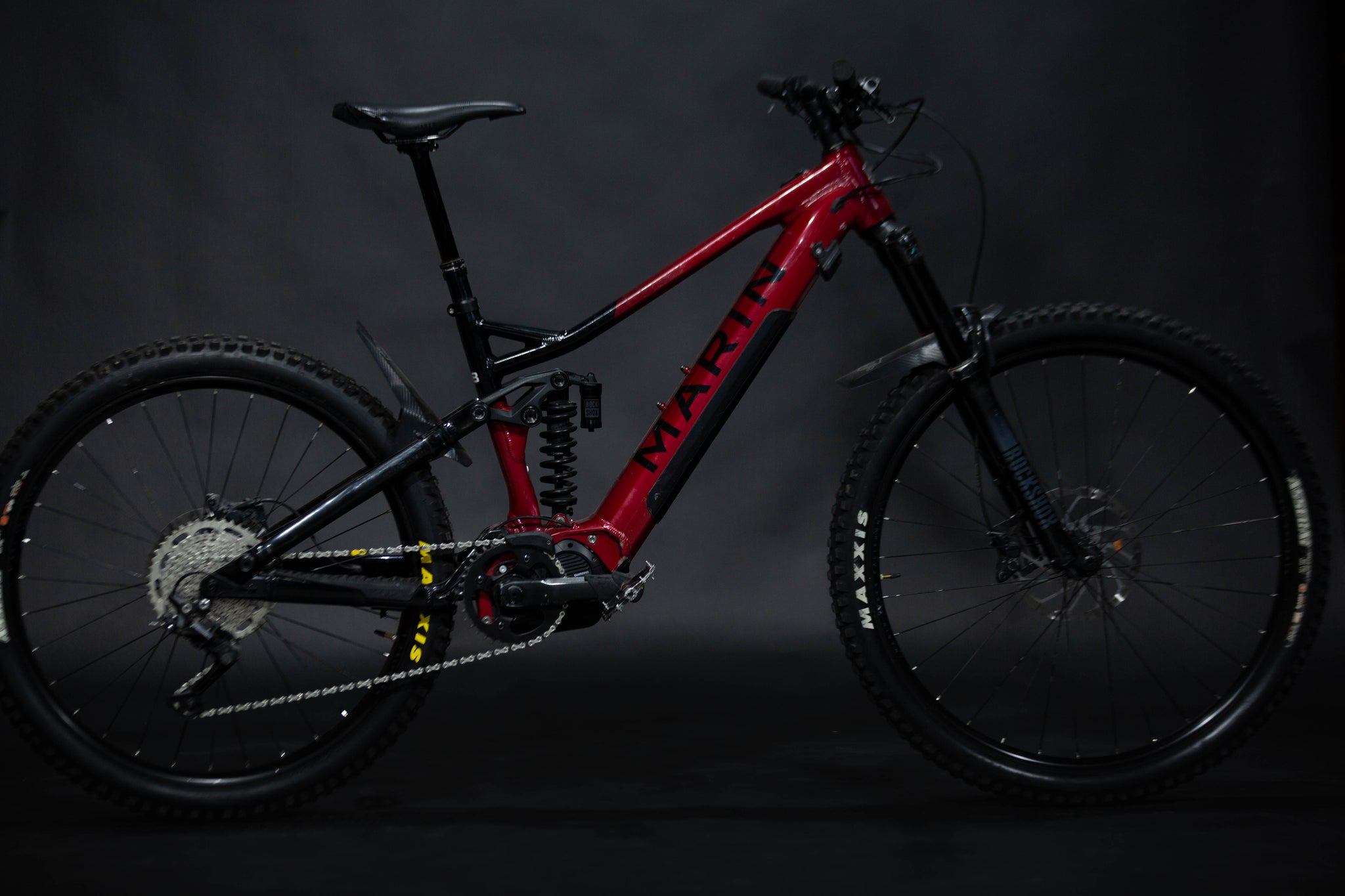 Bicicleta de Montaña Asistida Doble Suspensión Marin Alpine Trail E1 29/27.5" Talla Large (2021) Seminueva