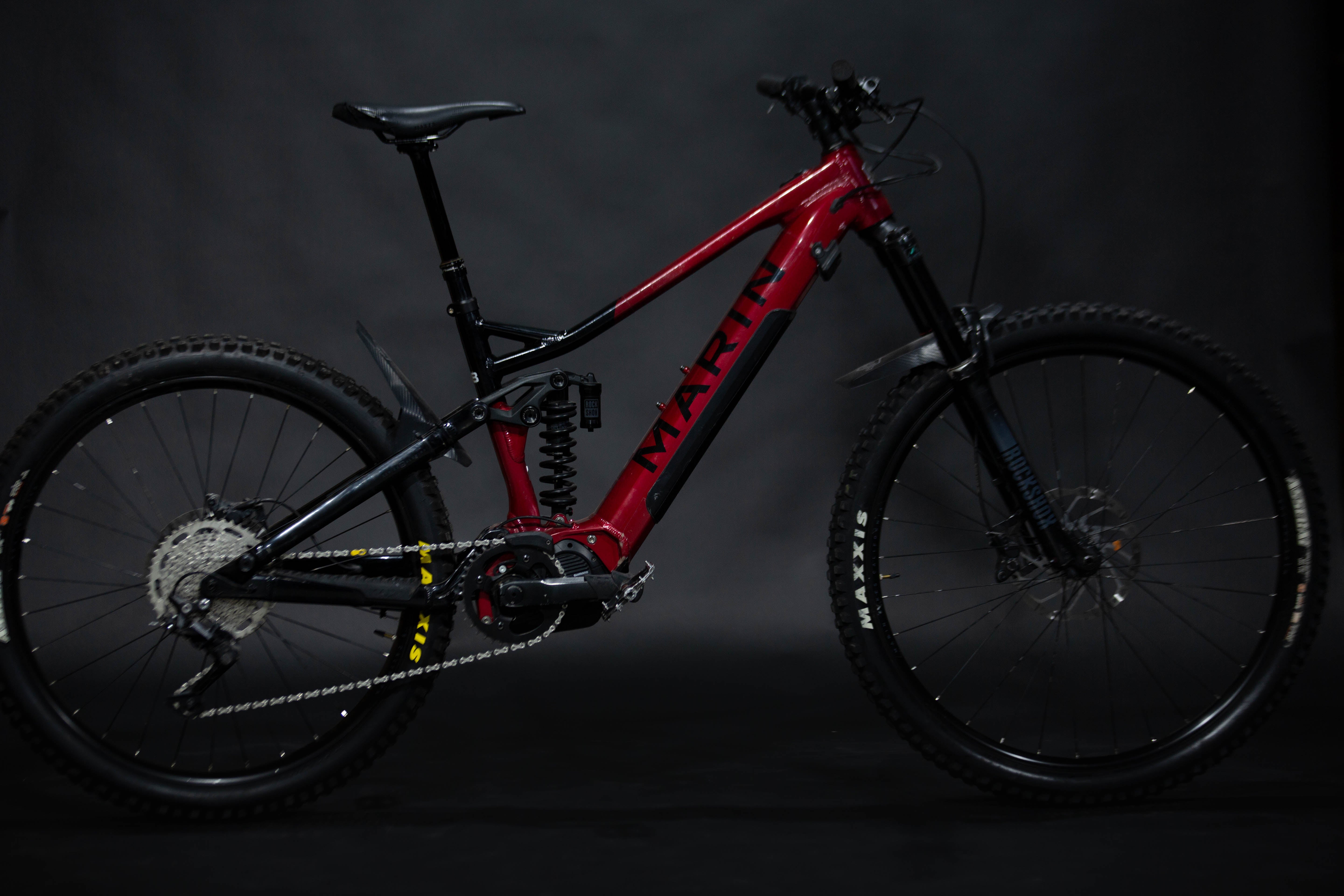 Bicicleta de Montaña Asistida Doble Suspensión Marin Alpine Trail E1 29/27.5" Talla Large (2021) Seminueva