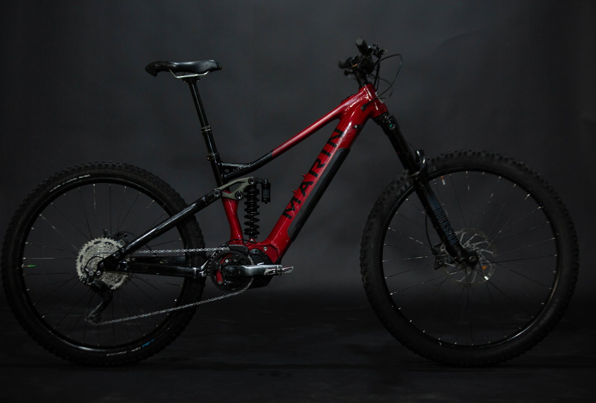 Bicicleta de Montaña Asistida Doble Suspensión Marin Alpine Trail E1 29/27.5" Talla Medium (2022) Seminueva