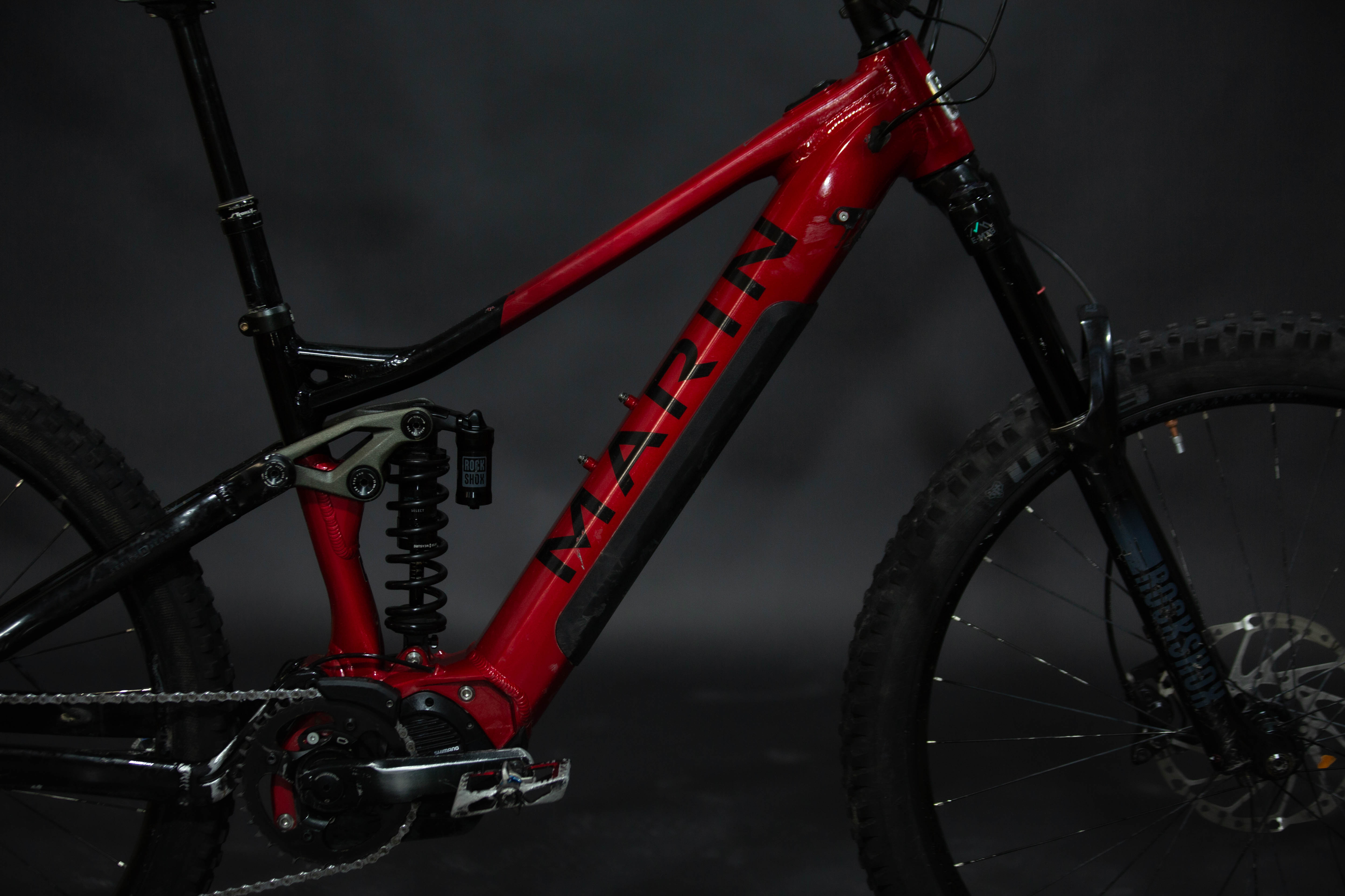 Bicicleta de Montaña Asistida Doble Suspensión Marin Alpine Trail E1 29/27.5" Talla Medium (2022) Seminueva