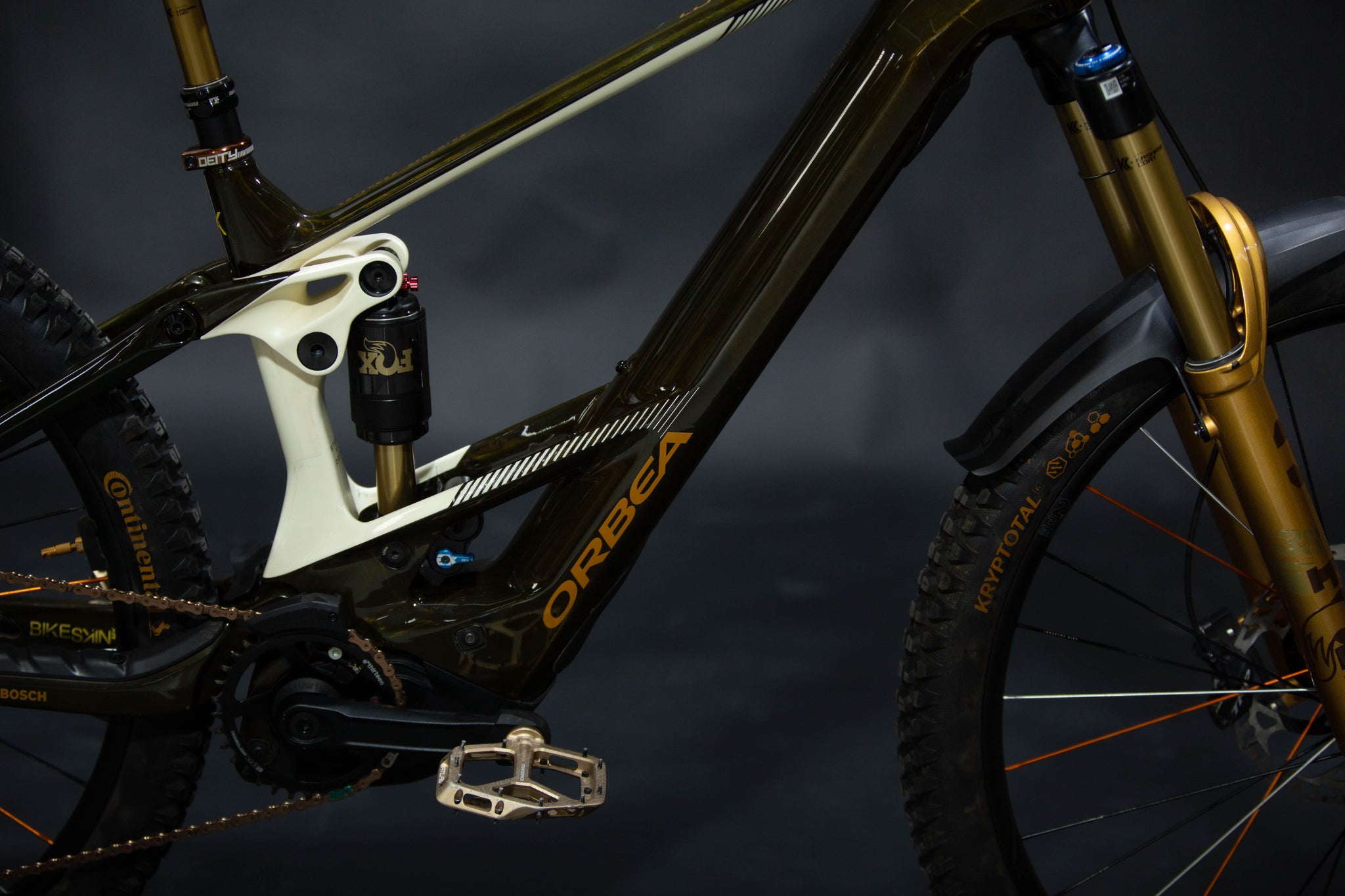 Bicicleta de Montaña Asistida Doble Suspensión Orbea Wild M-LTD 29" Talla Medium (2025) Seminueva