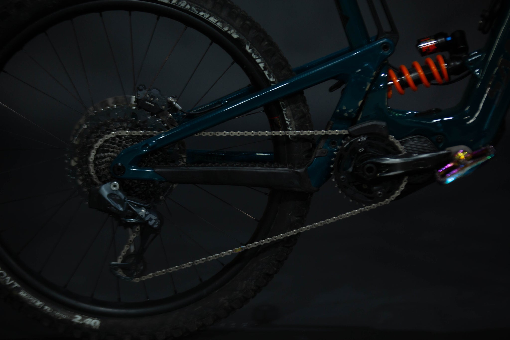 Bicicleta de Montaña Asistida Doble Supensión Santa Cruz Bullit CC 29/27.5" Talla Medium (2023) Seminueva