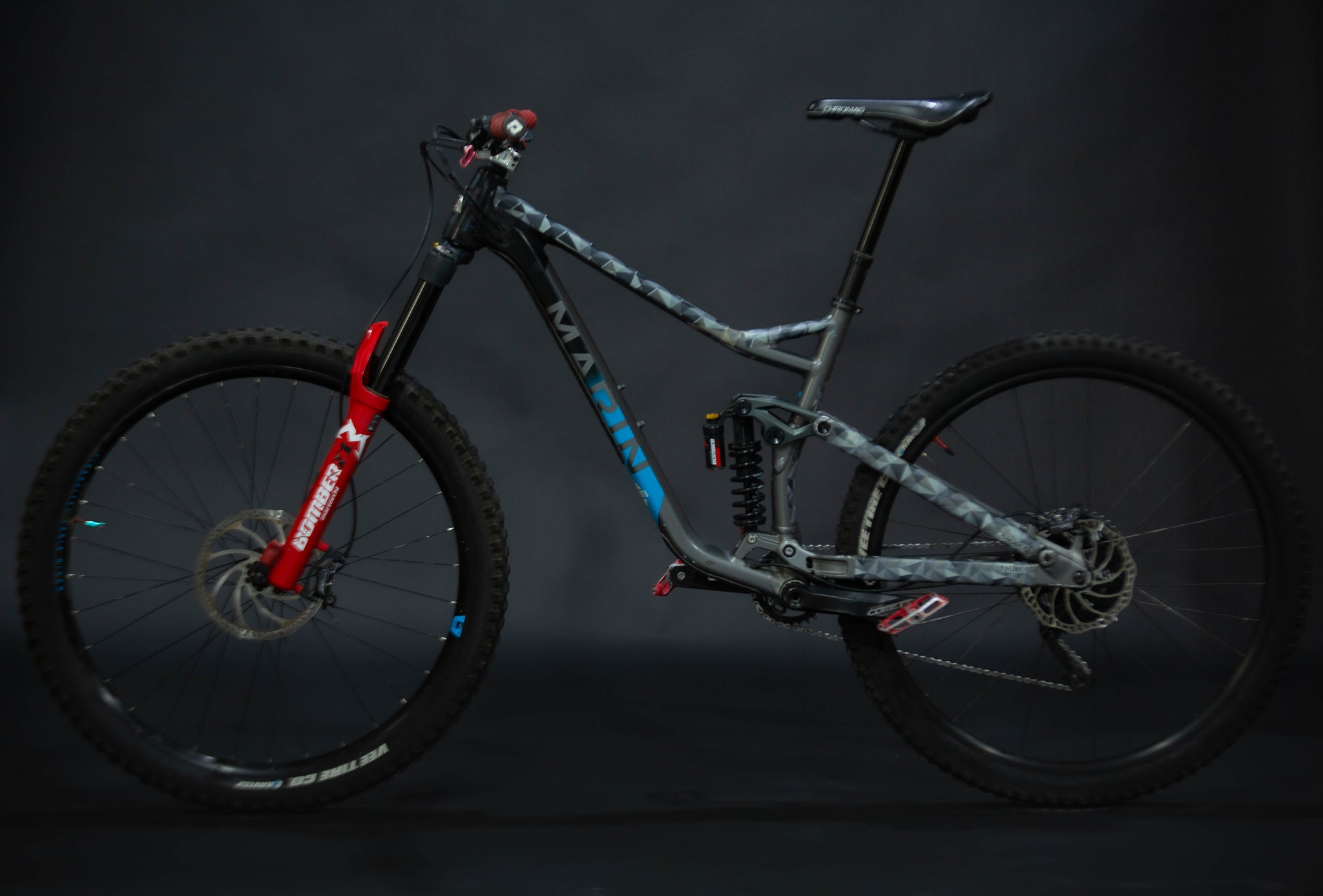 Bicicleta de Montaña Doble Suspensión Marin Bikes Alpine Trail 7 29" Talla Large (2020) Seminueva