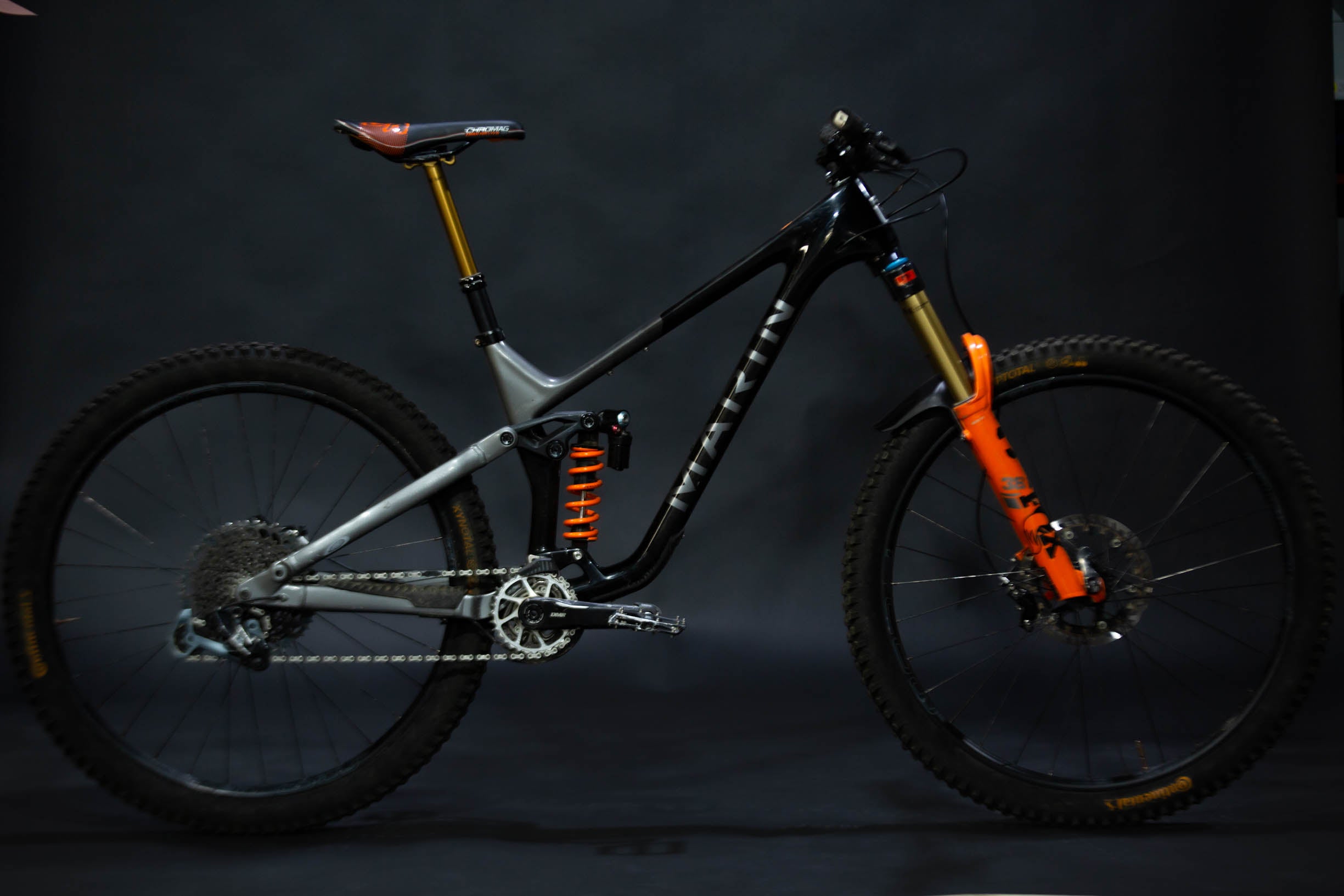 Bicicleta de Montaña Doble Suspensión Marin Bikes Alpine Carbon 29" Talla Large (2023) Seminueva