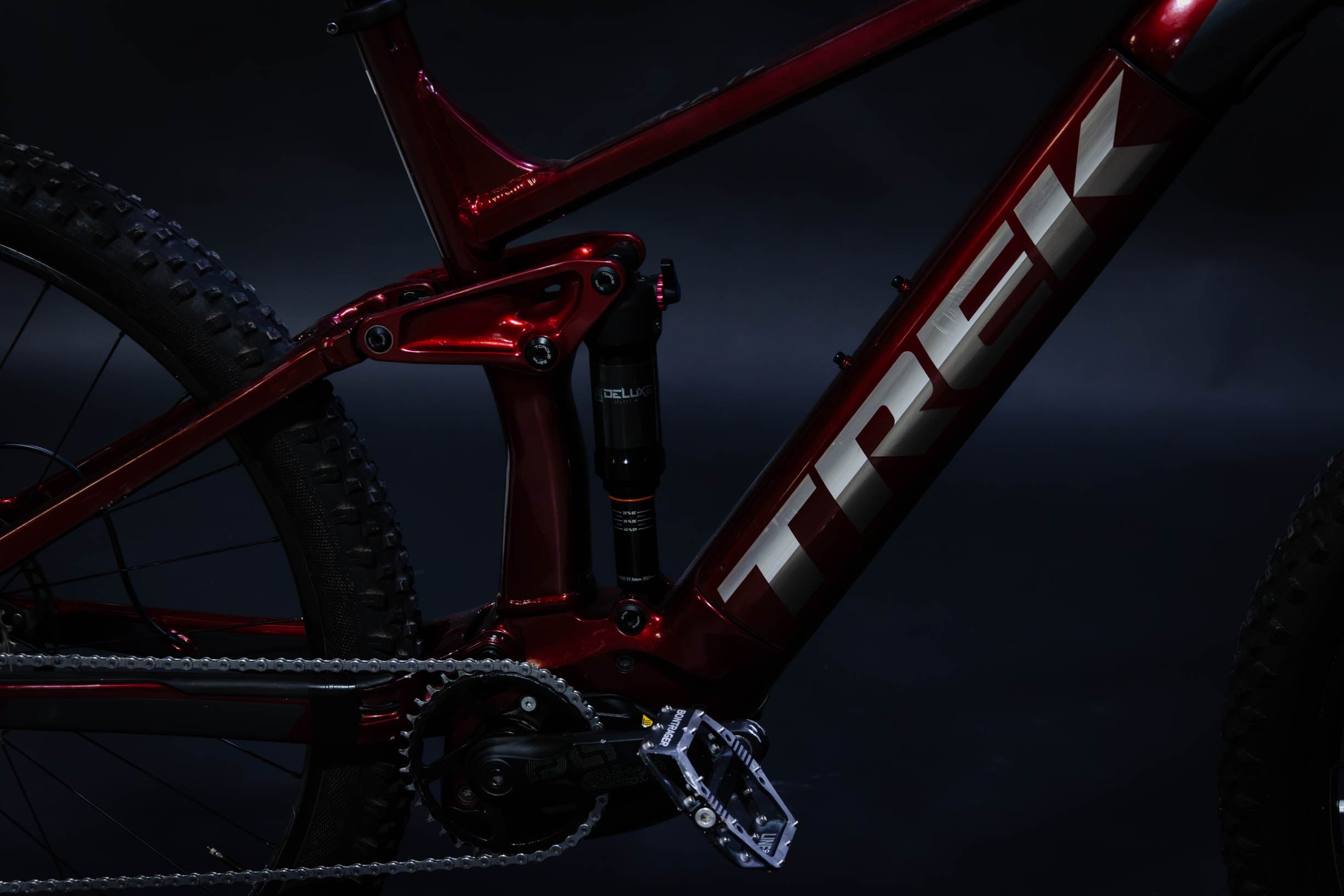 Bicicleta De Montaña Asistida Doble Suspension Trek Rail 5 29" Talla Extra Large (2022) Seminueva