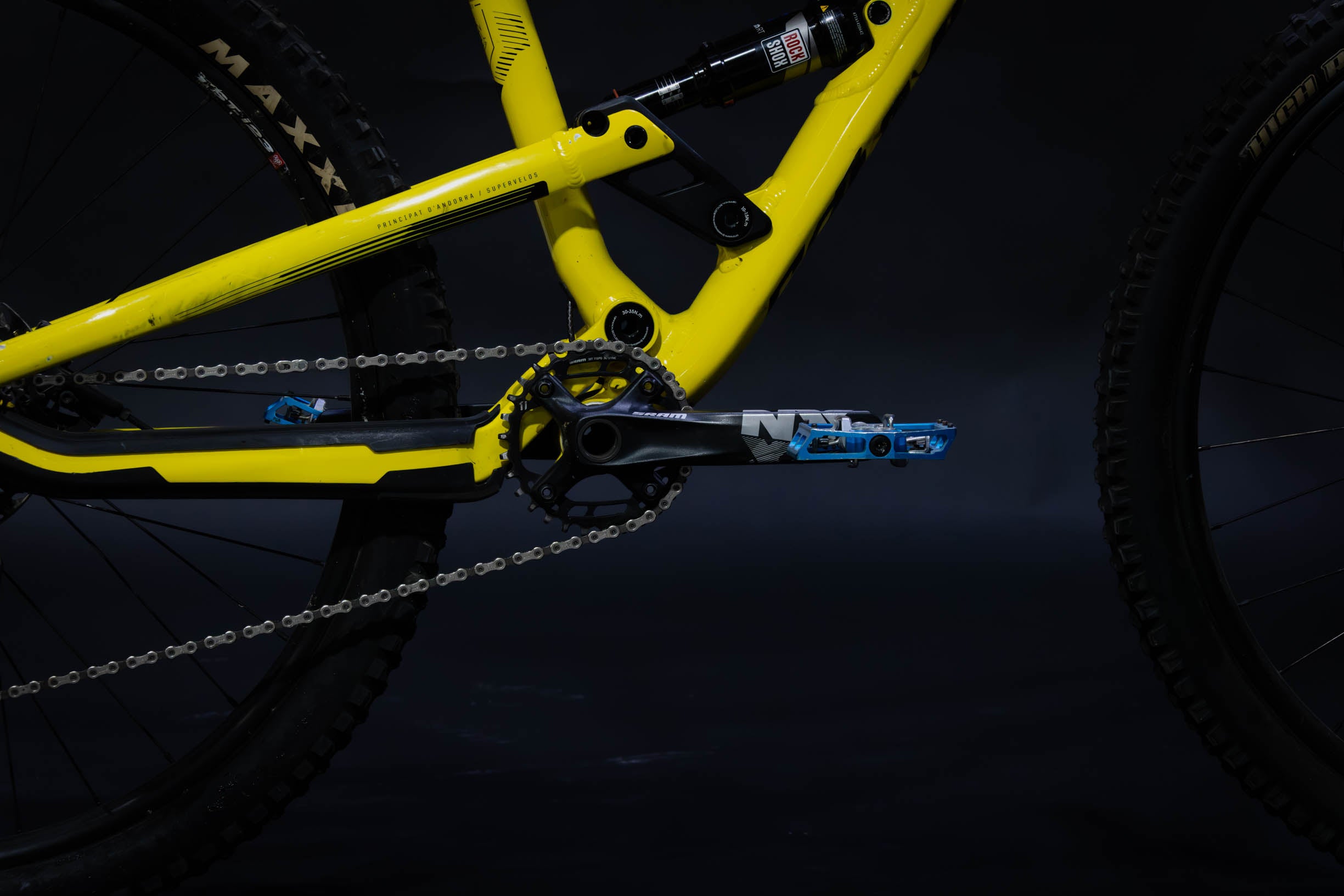 Bicicleta de Doble Suspension Commencal Supreme 27.5" Talla Extra Small (2016) Seminueva