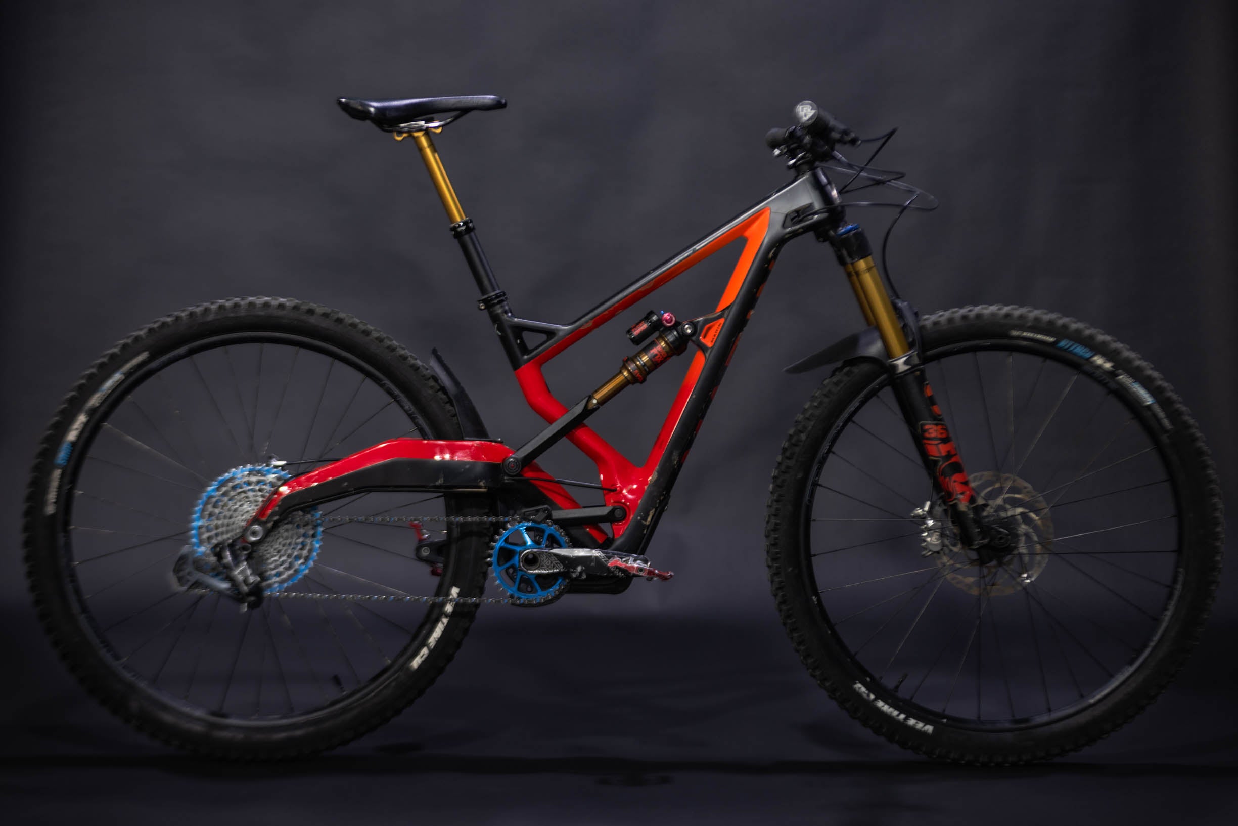 Bicicleta de Montaña Doble Suspensión Marin Bikes Wolf Ridge 29" Talla Large 2018 (Seminueva)