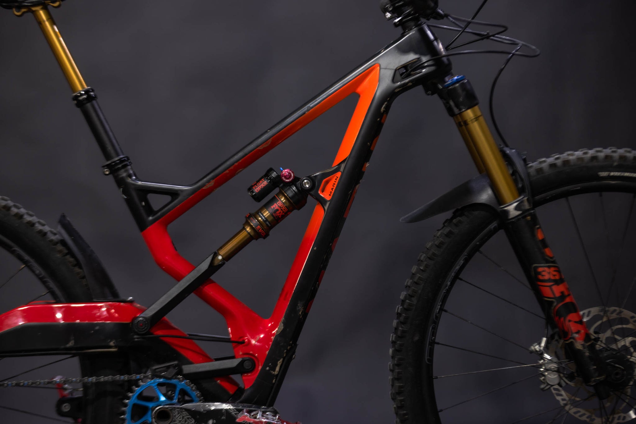 Bicicleta de Montaña Doble Suspensión Marin Bikes Wolf Ridge 29" Talla Large 2018 (Seminueva)