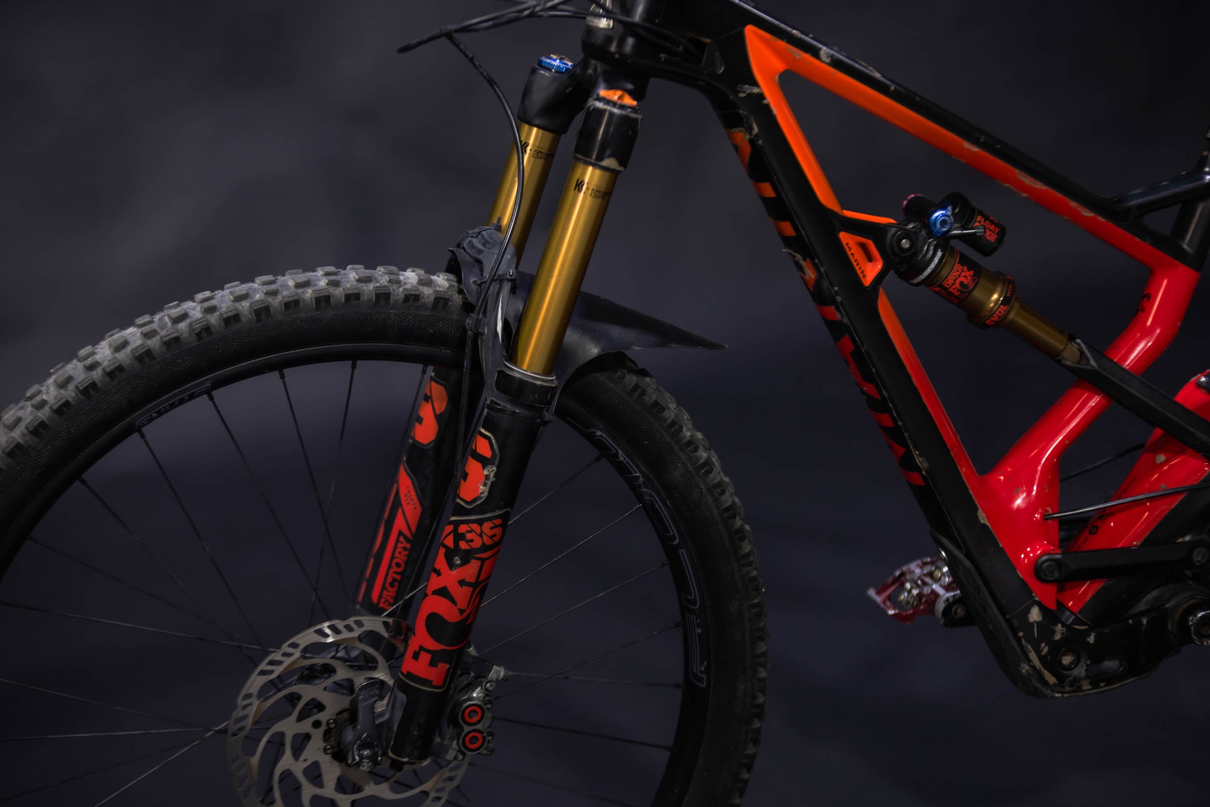 Bicicleta de Montaña Doble Suspensión Marin Bikes Wolf Ridge 29" Talla Medim 2018 (Seminueva)