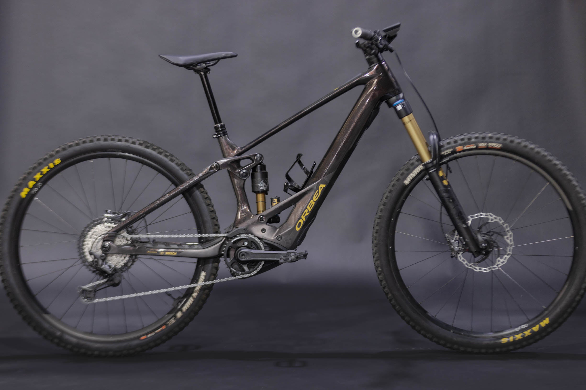 Bicicleta de Montaña Asistida Doble Suspensión Orbea Wild E 29" Talla Medium (2023) Seminueva