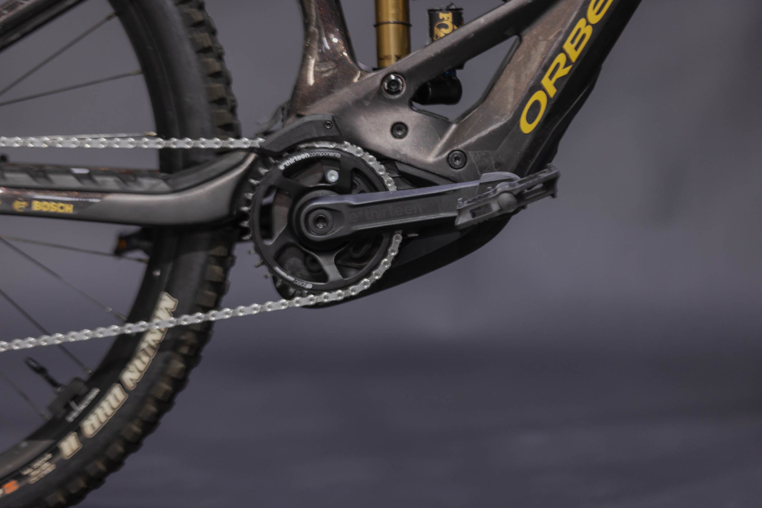 Bicicleta de Montaña Asistida Doble Suspensión Orbea Wild E 29" Talla Medium (2023) Seminueva