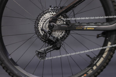 Bicicleta de Montaña Asistida Doble Suspensión Orbea Wild E 29" Talla Medium (2023) Seminueva