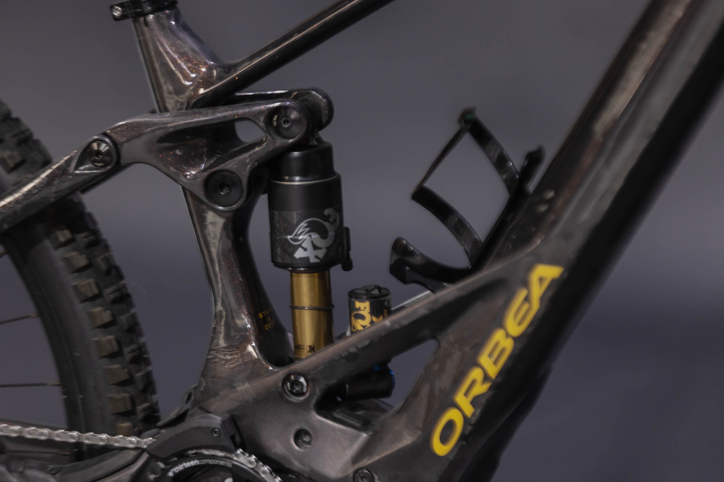 Bicicleta de Montaña Asistida Doble Suspensión Orbea Wild E 29" Talla Medium (2023) Seminueva