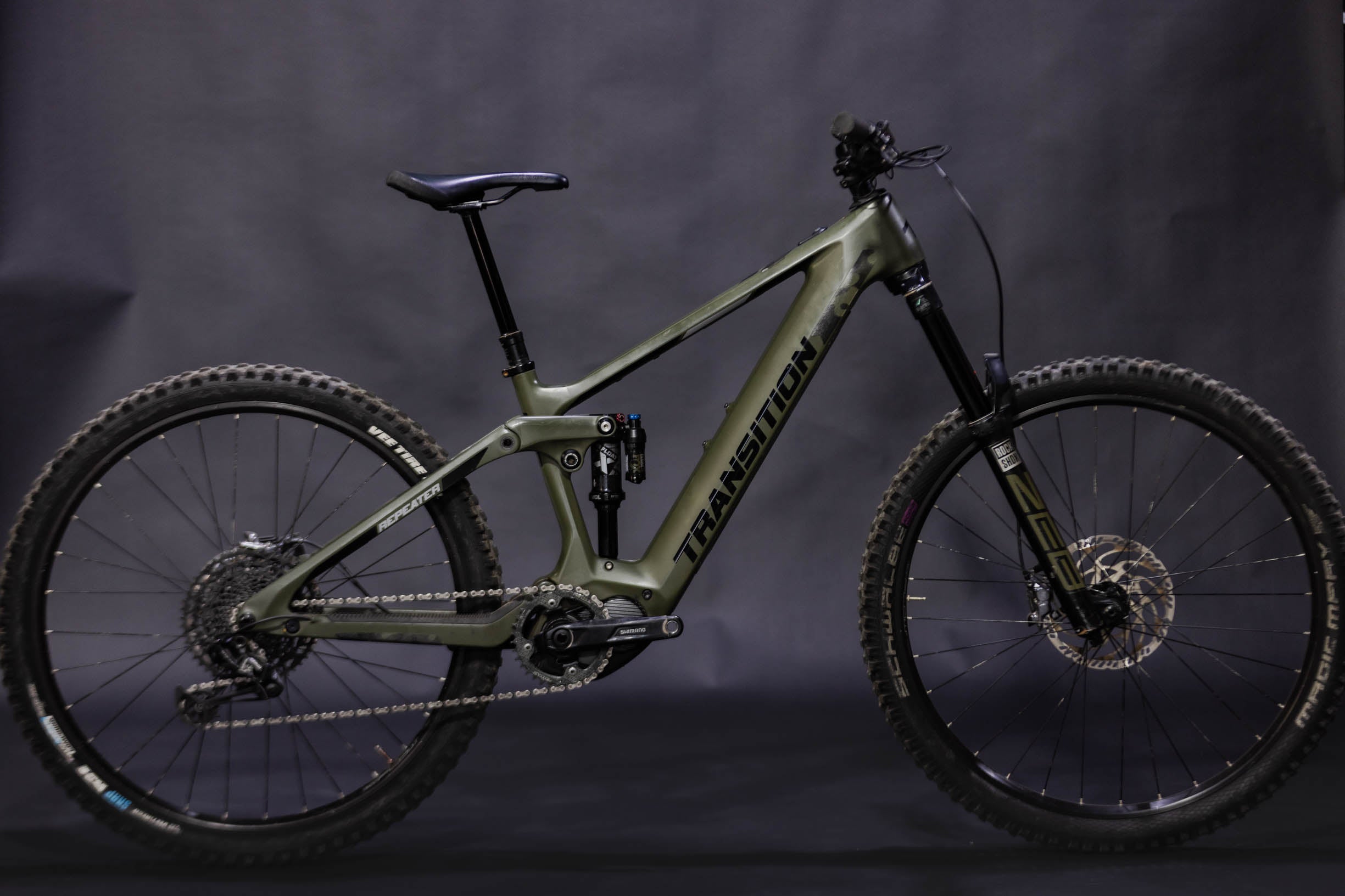 Bicicleta De Montaña Asistida Doble Suspension Transition Repeater 29" Talla Medium (2022) Seminueva