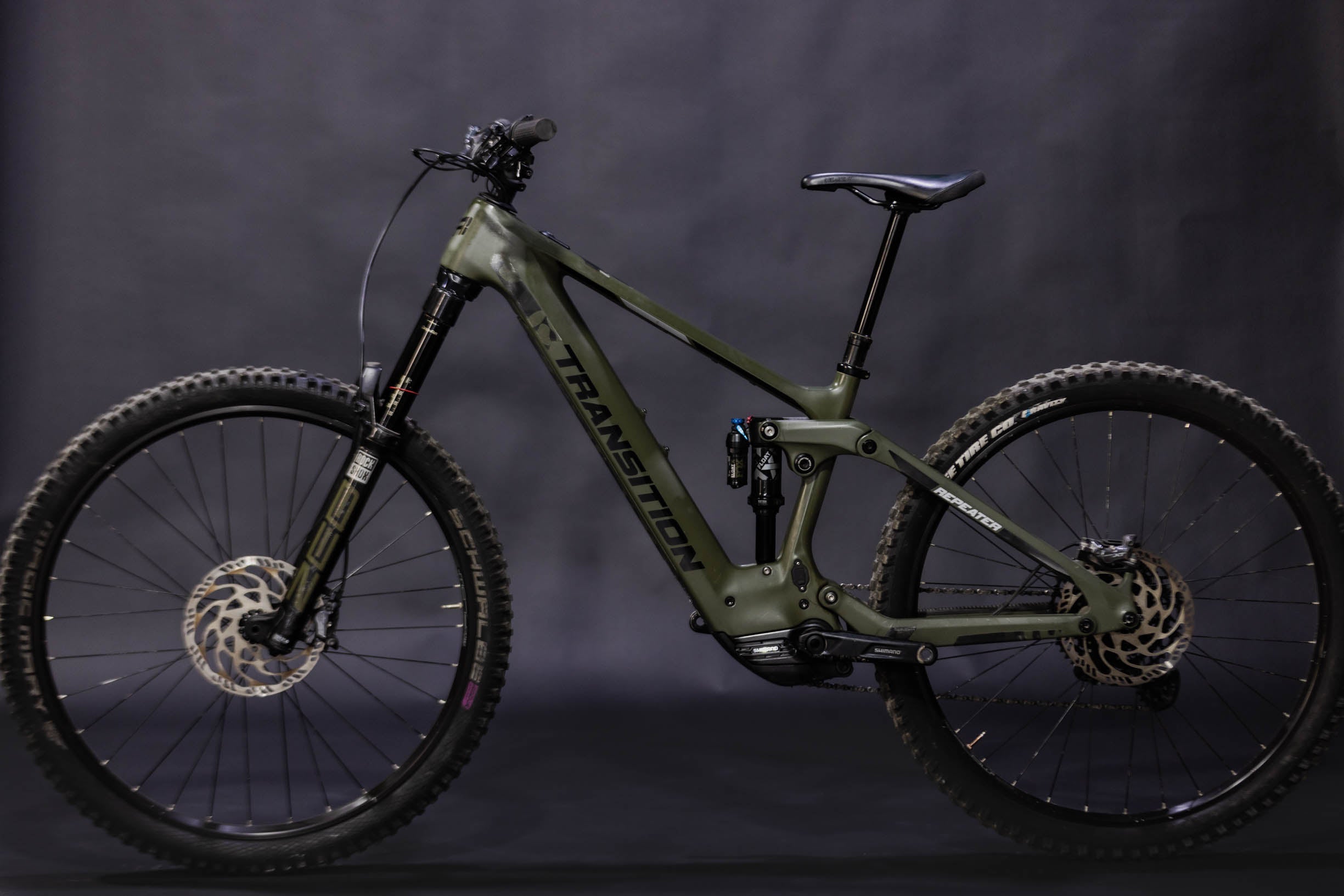 Bicicleta De Montaña Asistida Doble Suspension Transition Repeater 29" Talla Medium (2022) Seminueva