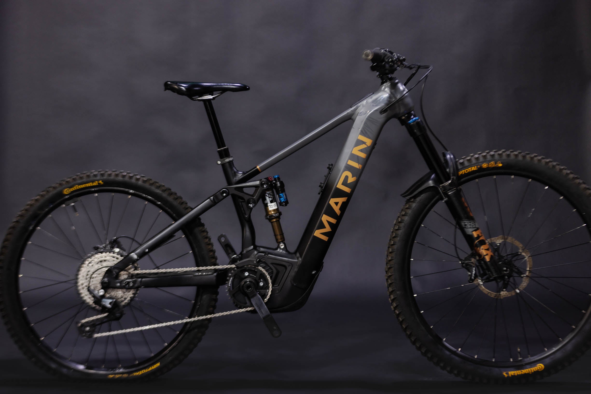 Bicicleta de Montaña Asistida Doble Suspensión Marin Alpine Trail E2 29/27.5" Talla Medium (2024) Seminueva