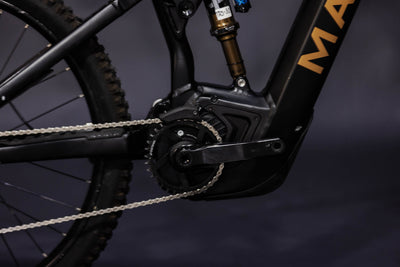 Bicicleta de Montaña Asistida Doble Suspensión Marin Alpine Trail E2 29/27.5" Talla Medium (2024) Seminueva