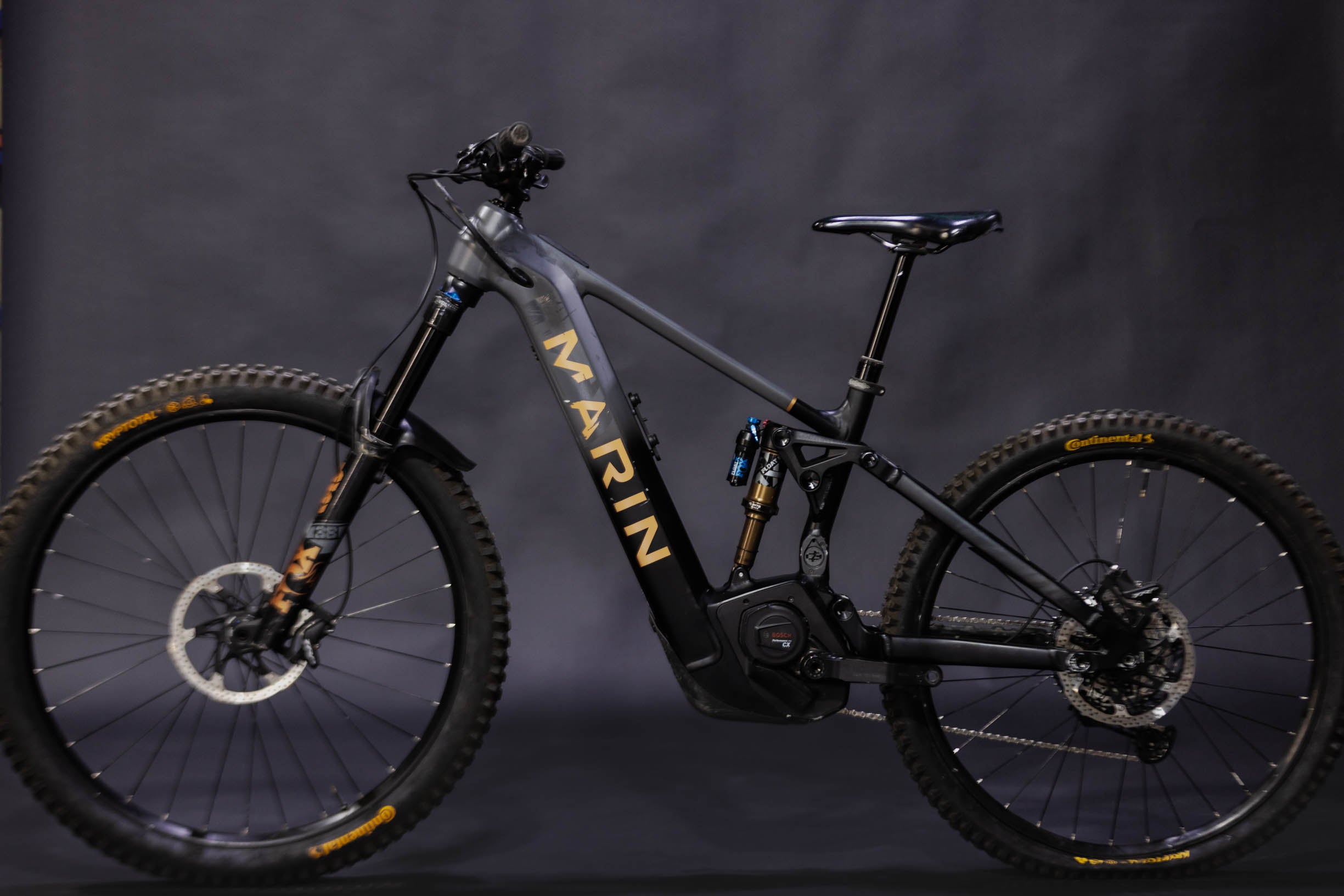 Bicicleta de Montaña Asistida Doble Suspensión Marin Alpine Trail E2 29/27.5" Talla Medium (2024) Seminueva