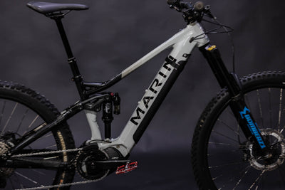 Bicicleta de Montaña Asistida Doble Suspensión Marin Alpine Trail E2 29/27.5" Talla Medium (2023) Seminueva