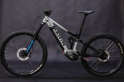 Bicicleta de Montaña Asistida Doble Suspensión Marin Alpine Trail E2 29/27.5" Talla Medium (2023) Seminueva