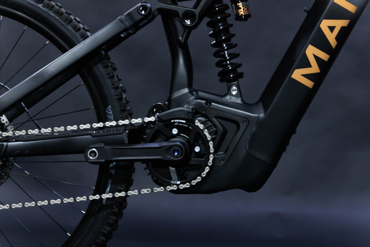 Bicicleta de Montaña Asistida Doble Suspensión Marin Alpine Trail E2 Talla Large 27.5/29" (2024) Nueva