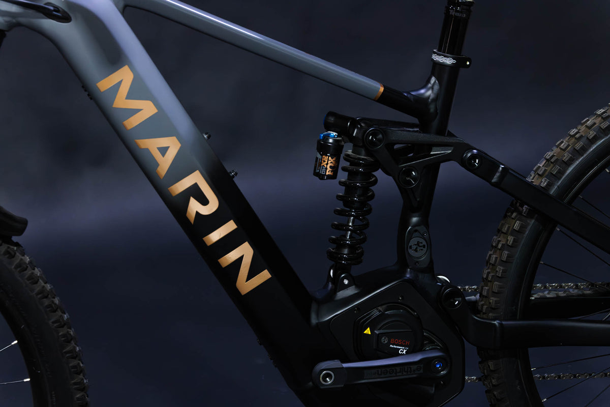 Bicicleta de Montaña Asistida Doble Suspensión Marin Alpine Trail E2 Talla Large 27.5/29" (2024) Nueva