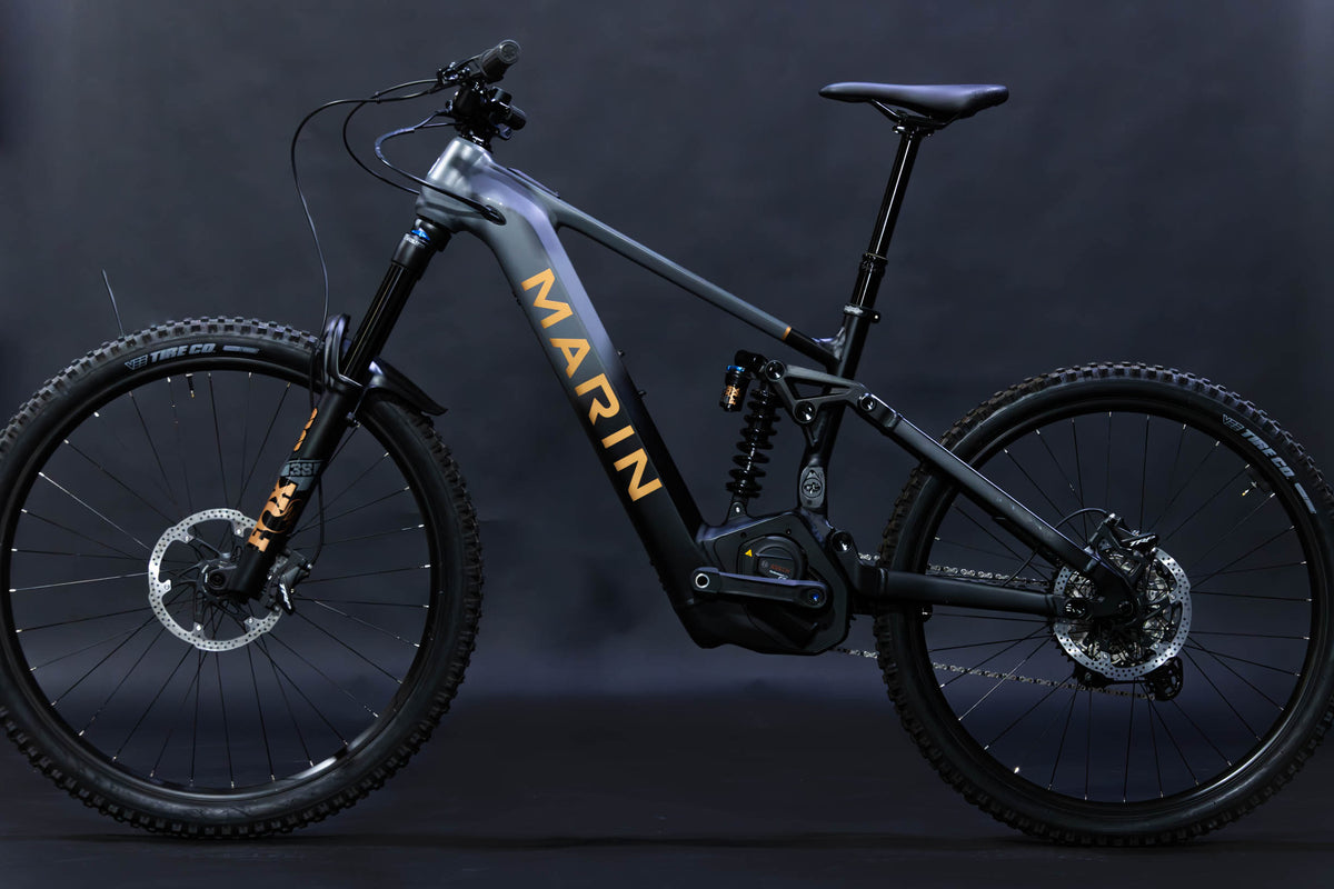 Bicicleta de Montaña Asistida Doble Suspensión Marin Alpine Trail E2 Talla Large 27.5/29" (2024) Nueva