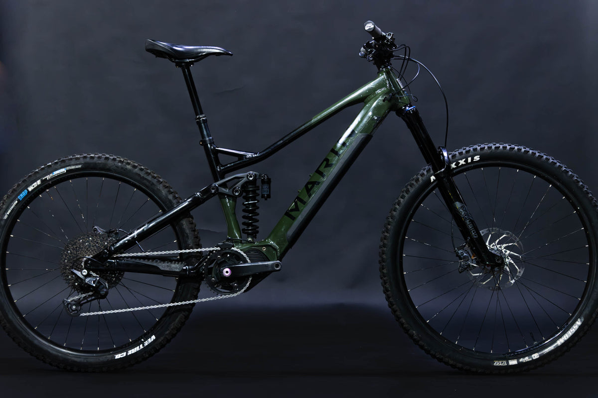 Bicicleta de Montaña Asistida Doble Suspensión Marin Alpine Trail E1 29" (2023) Seminueva