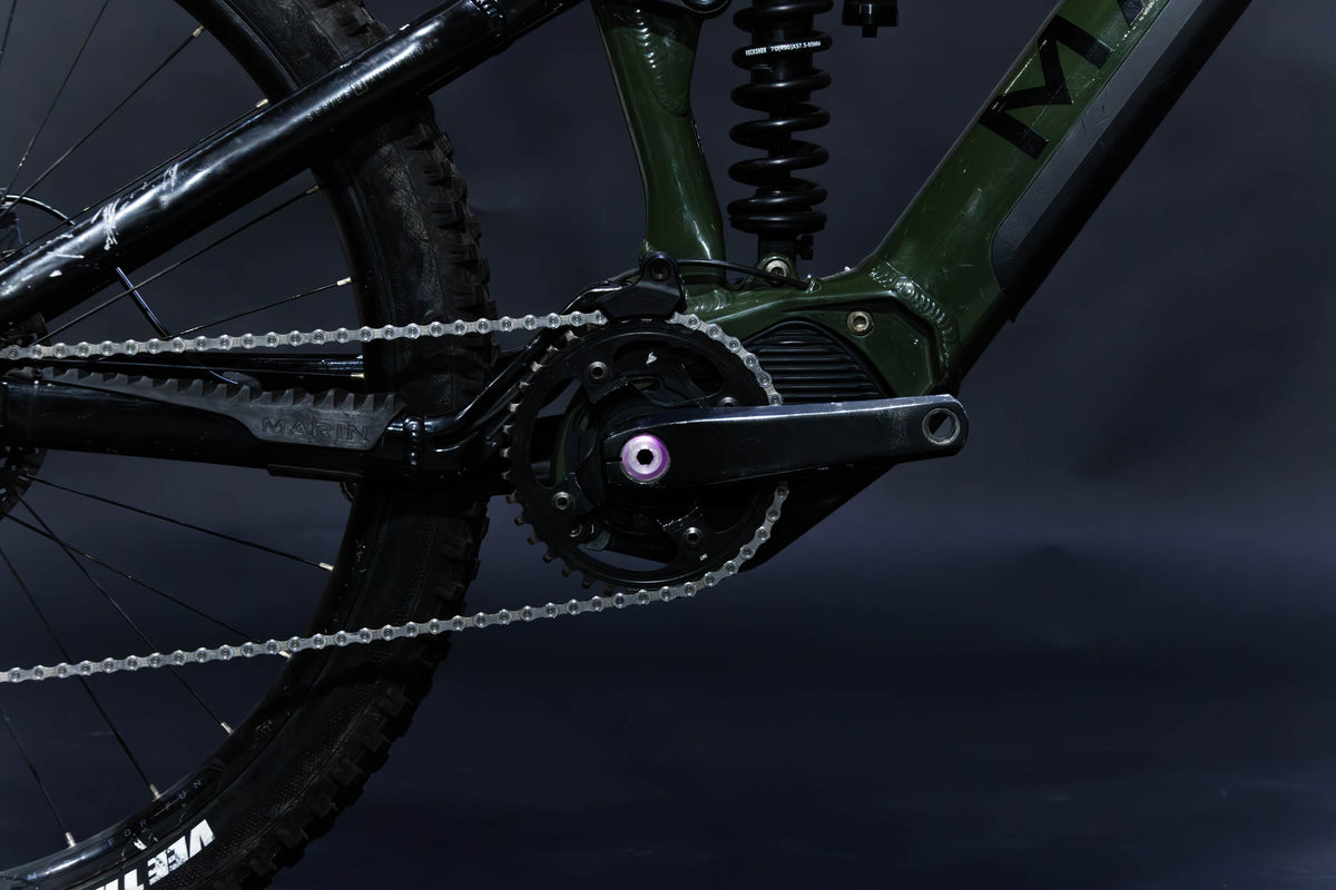 Bicicleta de Montaña Asistida Doble Suspensión Marin Alpine Trail E1 29" (2023) Seminueva