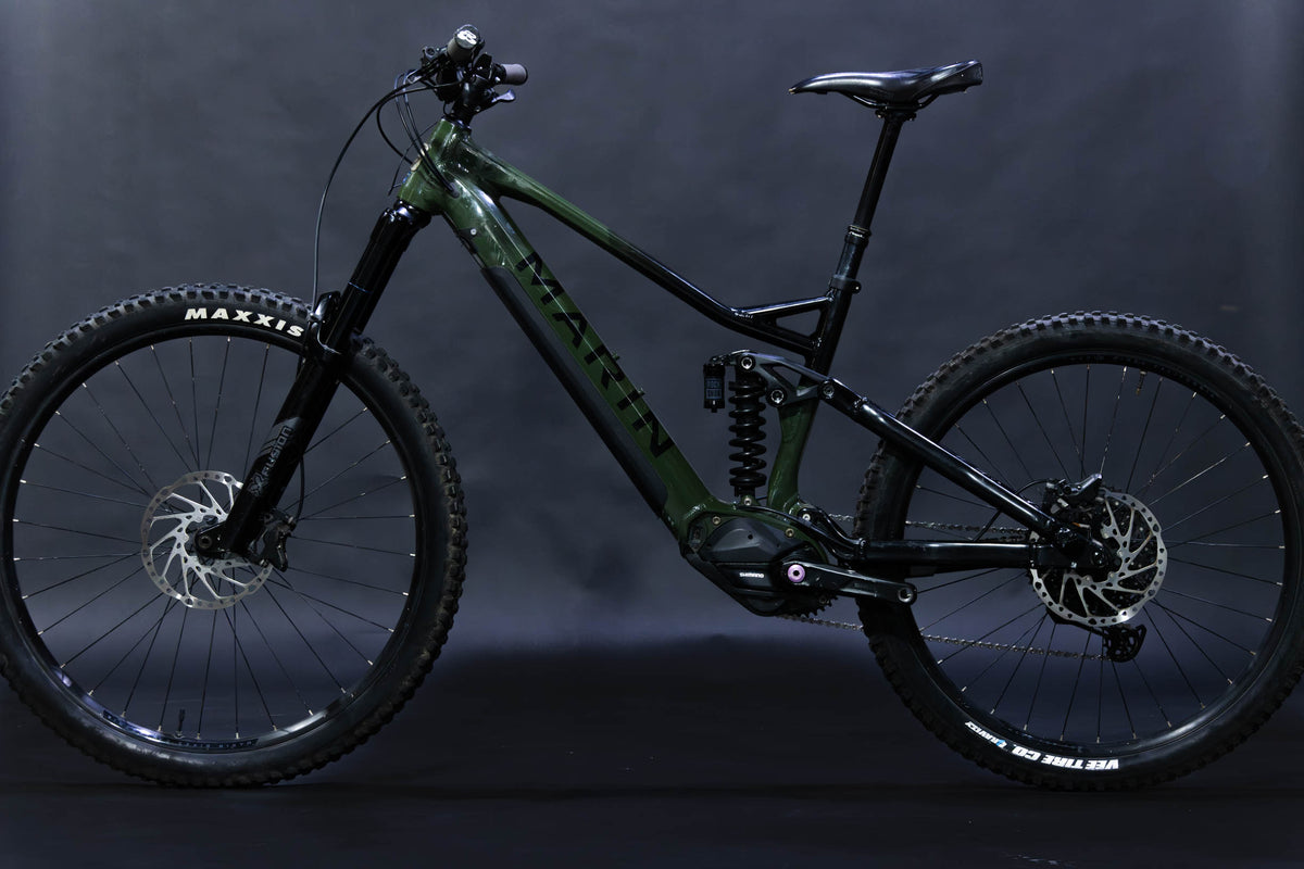 Bicicleta de Montaña Asistida Doble Suspensión Marin Alpine Trail E1 29" (2023) Seminueva