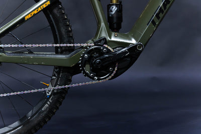 Bicicleta De Montaña Asistida Doble Suspension Transition Repeater 29" Talla Large (2022) Seminueva