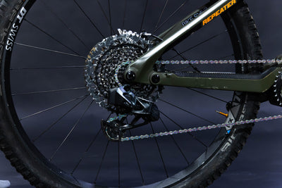 Bicicleta De Montaña Asistida Doble Suspension Transition Repeater 29" Talla Large (2022) Seminueva