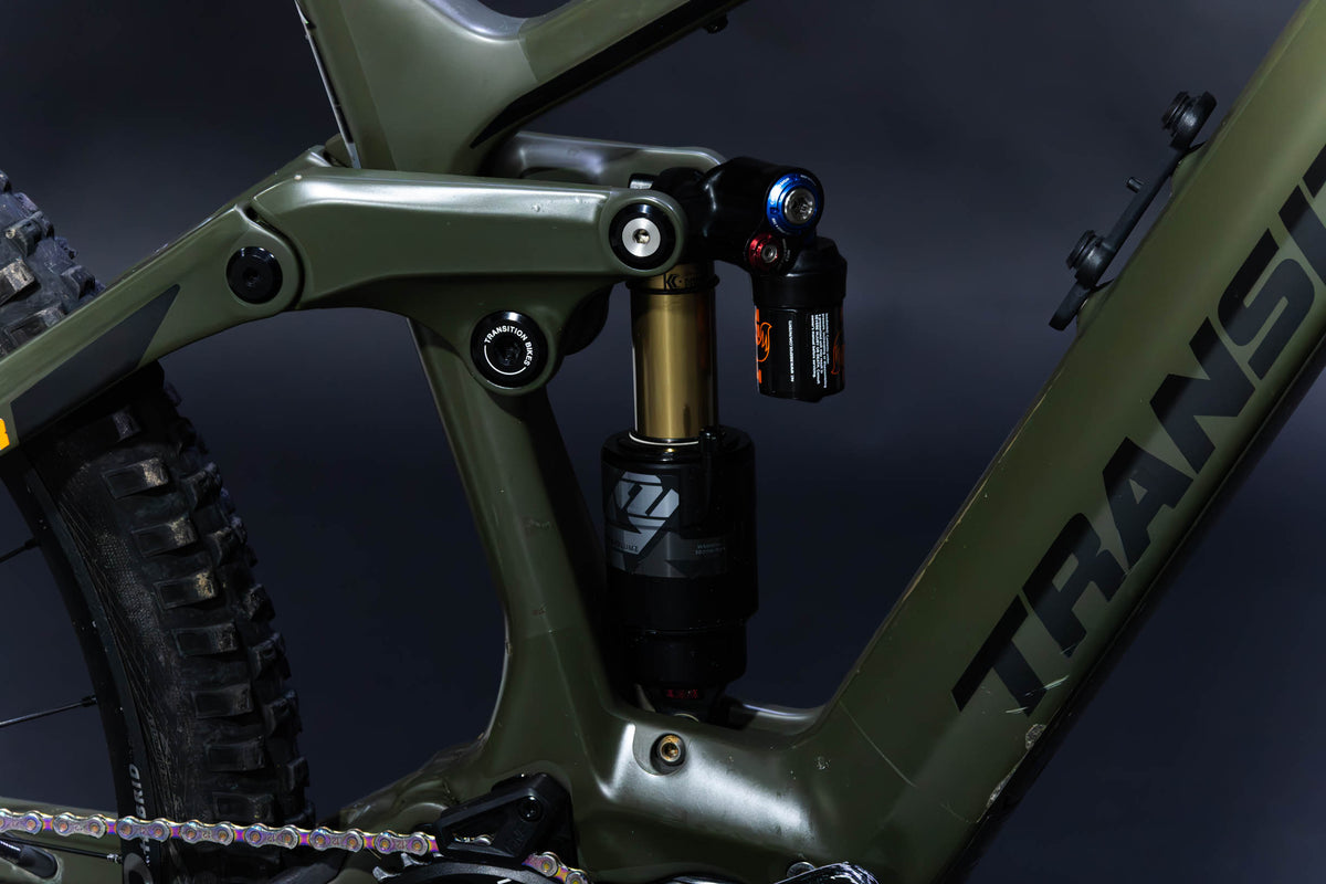 Bicicleta De Montaña Asistida Doble Suspension Transition Repeater 29" Talla Large (2022) Seminueva