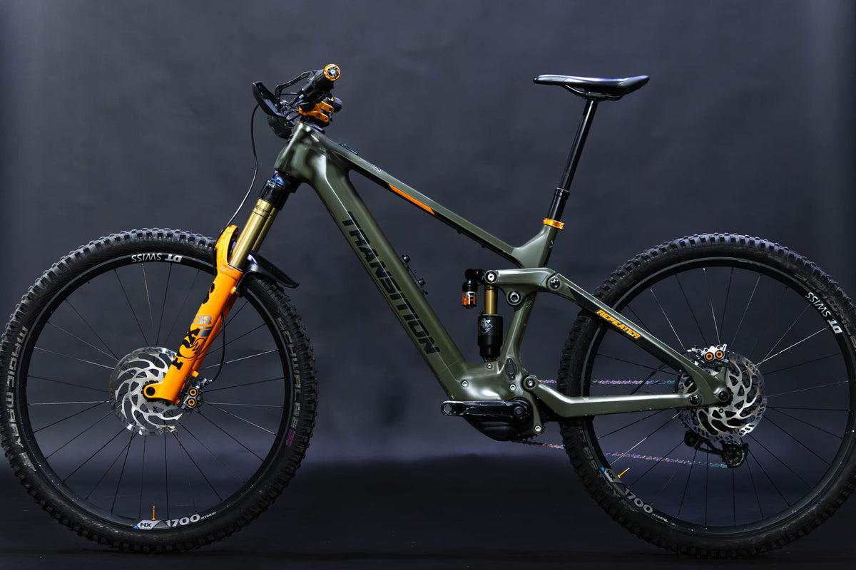 Bicicleta De Montaña Asistida Doble Suspension Transition Repeater 29" Talla Large (2022) Seminueva