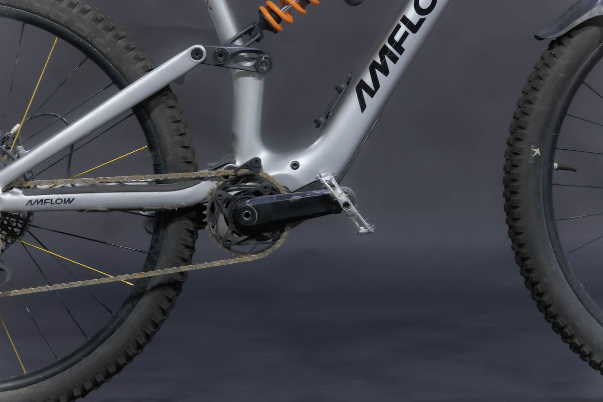 Bicicleta de Montaña Asistida Doble Suspensión Amflow PL Carbon  29" Talla Medium (2025) (Seminueva)