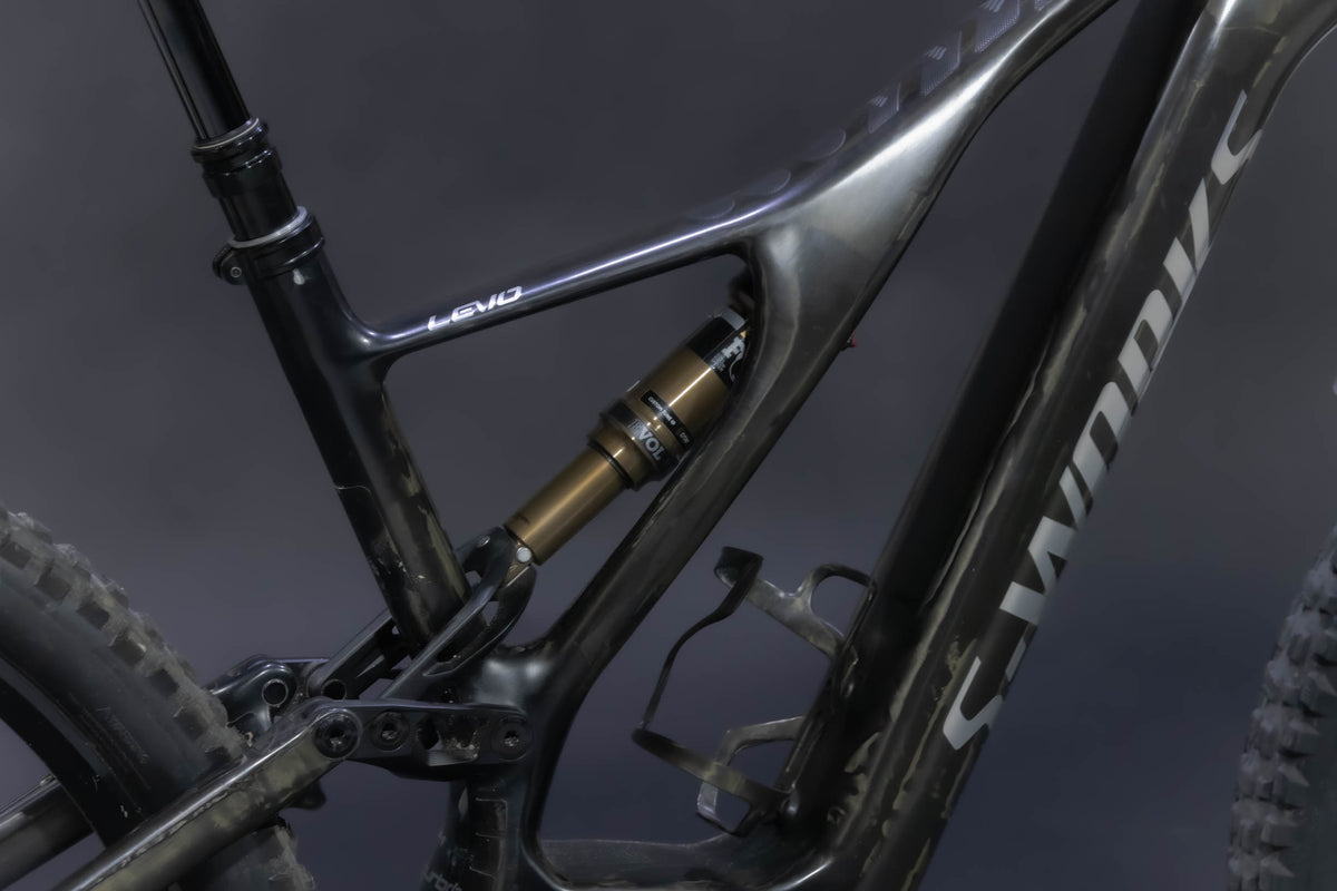 Bicicleta de Montaña Asistida Doble Suspensión Specialized S-Works Turbo Levo 29" Talla Large (2021) Seminueva