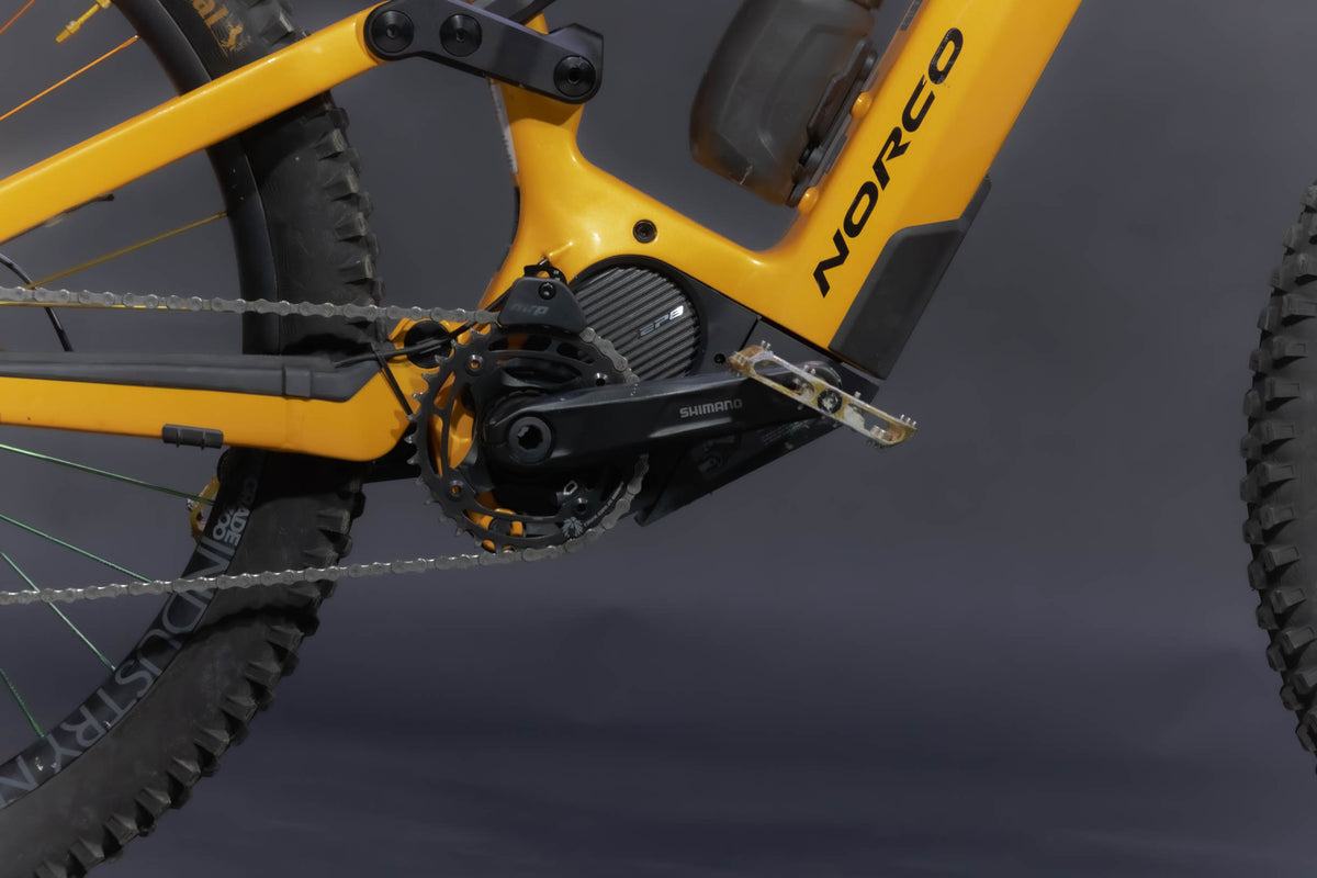 Bicicleta De Montaña asistida Doble Suspension Norco Range 29" Talla M/L (2024) Seminueva