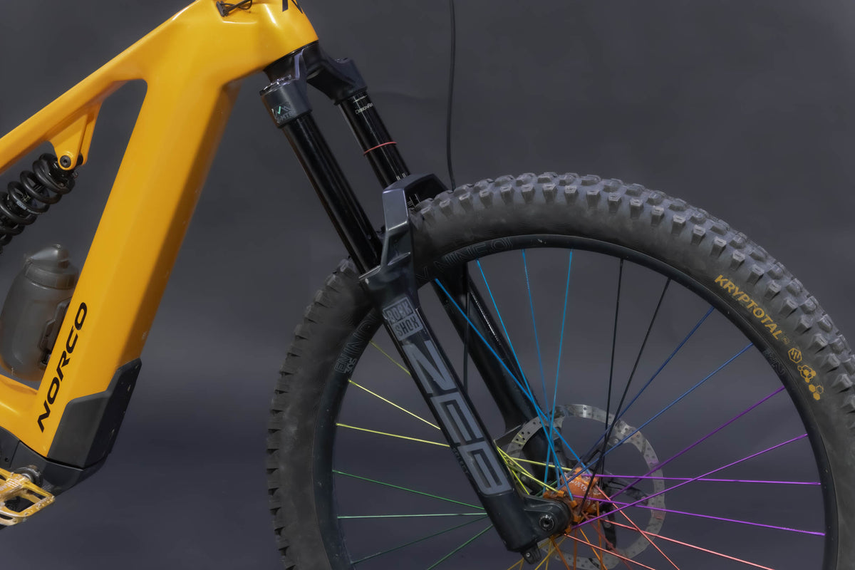 Bicicleta De Montaña asistida Doble Suspension Norco Range 29" Talla M/L (2024) Seminueva