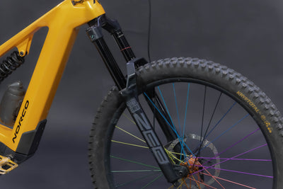 Bicicleta De Montaña asistida Doble Suspension Norco Range 29" Talla M/L (2024) Seminueva