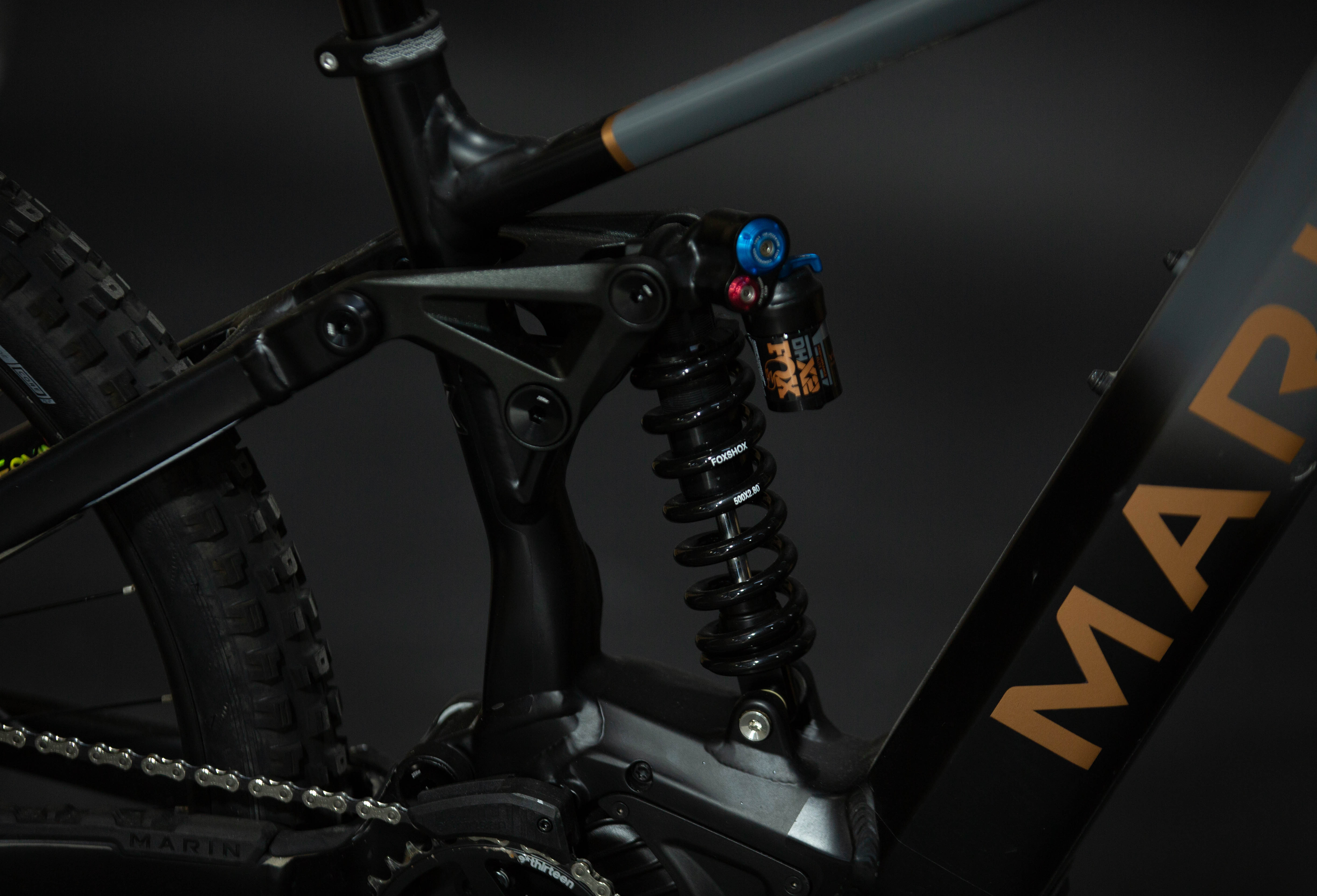 Bicicleta de Montaña Asistida Doble Suspensión Marin Alpine Trail E2 29/27.5" Talla Large (2024) Seminueva